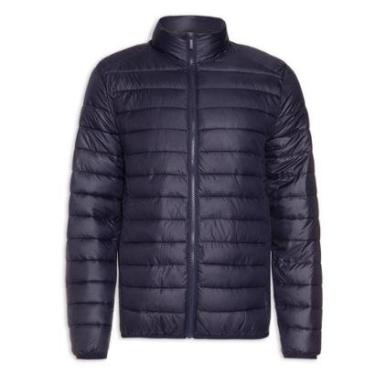 Imagem de Jaqueta Básica Masculina Hering Puffer Azul-Masculino