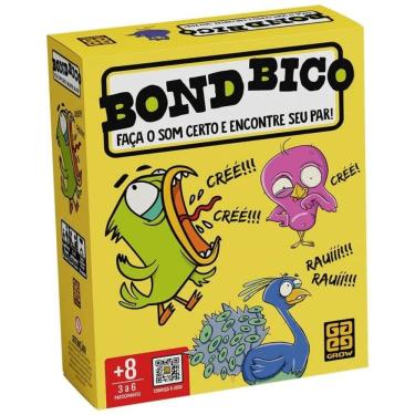 Imagem de Jogo de Tabuleiro Bond Bico para Imitar Canto de Passarinhos com Dinâmica para Toda a F...
