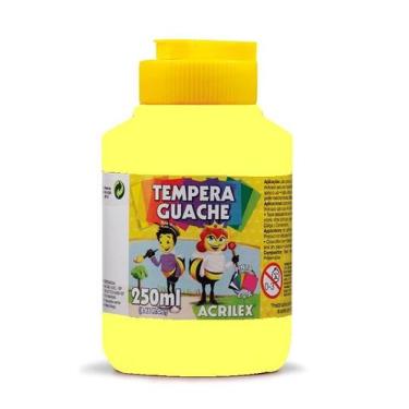 Imagem de Tinta Tempera Guache 250ml Amarelo Limão 504 - Acrilex