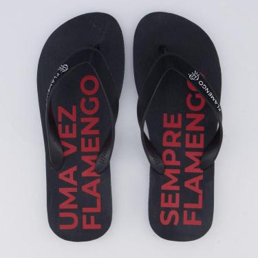Imagem de Chinelo Uma Vez Flamengo Sempre Flamengo  Masculino-Masculino