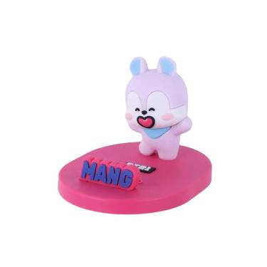 Imagem de Suporte de Telefone para Mesa Miniso Brasil Modelo Rosa para Vídeos e Chamadas em PVC 0...