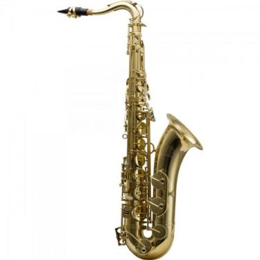 Imagem de Saxofone Tenor BB HTS-100L com Afinação em Bb e Extensão de Bb Grave a F# Agudo Dourado Harmonics