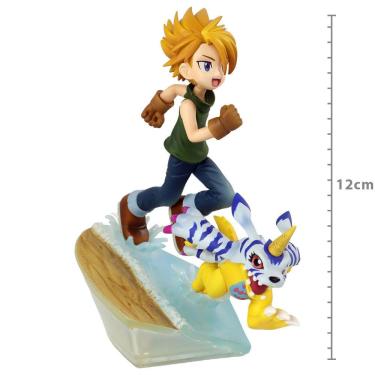 Imagem de Figura de Coleção Megahouse G.E.M. Series Ref.:833052 Digmon Adventure Yamato Ishida e Gabumon em PVC 12 cm