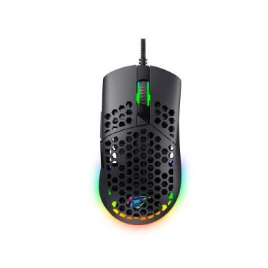 Imagem de Mouse Gamer HAVIT Professional, RGB, 7200 DPI, 7 Botôes, Preto - MS103