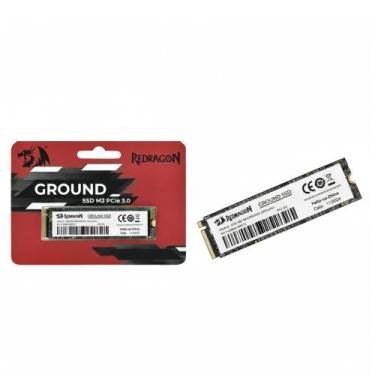 Imagem de SSD M.2 NVMe Redragon Ground 256GB Leitura 3500Mb/s Gravação 3000Mb/s 