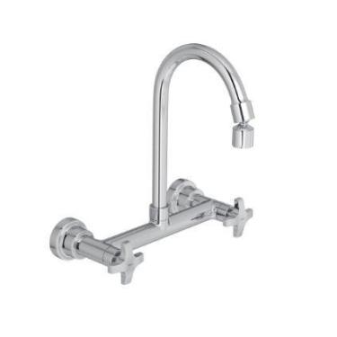 Imagem de Misturador de parede para cozinha Deca Max 1258 Cromado