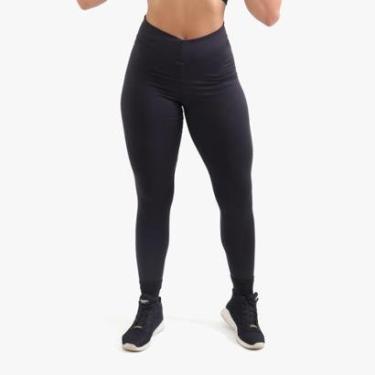 Imagem de Calça Legging Feminina Fitness Suplex Poliéster Tubular Gros Jet Air-Feminino