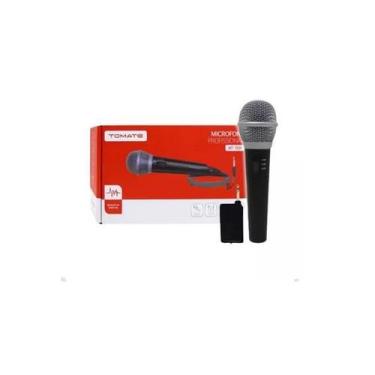 Imagem de Microfone 2 Em 1 Profissional Com E Sem Fio Som Tv Karaoke - Kapbom