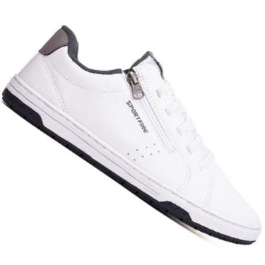 Imagem de Sapatenis Sport Fire 0105a Masculino, Branco, 42