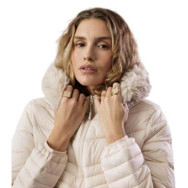 Imagem de Jaqueta Puffer Feminina Capuz Removivel Original - Fatal Surf, Feminin