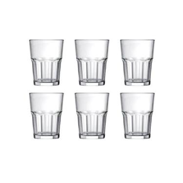 Imagem de Jogo de Copo Suco Bristol Vidro Nadir 200ml - Kit 6 Peças - NADIR FIGU