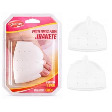 Imagem de Qualypé Protetor Para Joanete Com Almofada Plantar 3 Em 1 Branco Tamanho Único