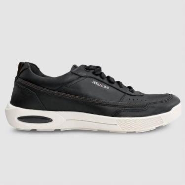 Imagem de Sapatênis de Couro Ferracini Pulse 2270A Preto Masculino, 40
