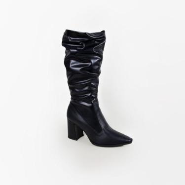 Imagem de Bota Feminina Over The Knee Dakota D2173 Preto, PRETO / 0001, 35