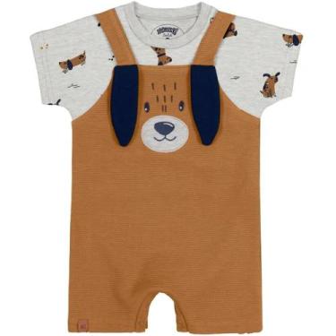 Imagem de Macaquinho infantil cachorrinho alakazoo - tam m