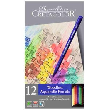 Imagem de Lápis de Cor Aquarelável Cretacolor Aqua Monolith 012 Cores