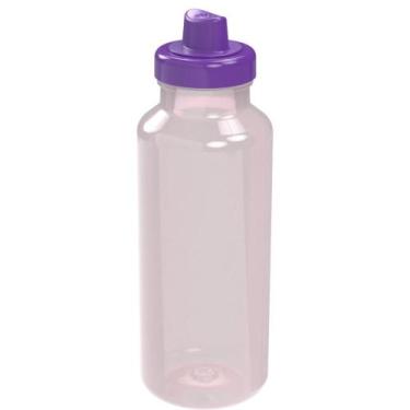 Imagem de Garrafa fitness rosa 600ml Plasutil ref. 16844