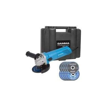 Imagem de Esmerilhadeira Angular 4,1/2 Polegadas 750w 127v G1910 Gamma + 10 Disc
