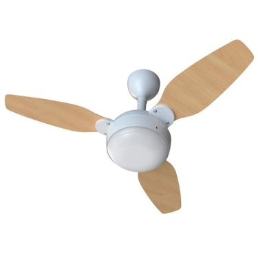 Imagem de Ventilador de Teto Ventisol 3 Pás Branco Legacy Led com Controle Remoto e Luminária Bivolt