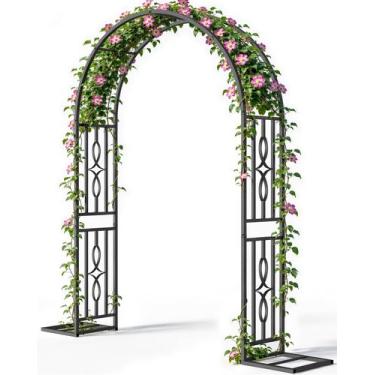 Imagem de Arco de Jardim VOXOR Treliça Metálica 140 x 220 cm Alta Resistência