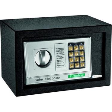 Imagem de Cofre pequeno abertura eletronica e chaves ordene para arma pequenas