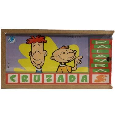 Imagem de Palavras Cruzadas Brinquedo Educativo e Pedagógico em MDF - Simque