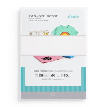 Imagem de Transfer Imprimivel Tecidos Claros - Mimo - A4 - 5 Folhas