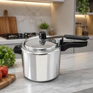 Imagem de Panela de Pressao Mr Cook Polida 4,5L