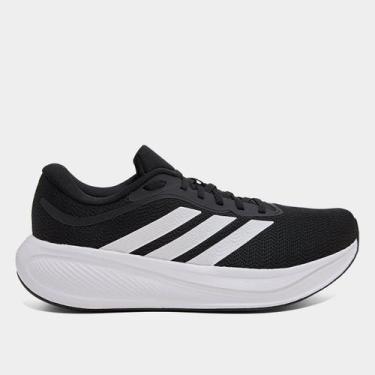 Imagem de Tênis Adidas Response Runner 2, Preto, Branco, 37