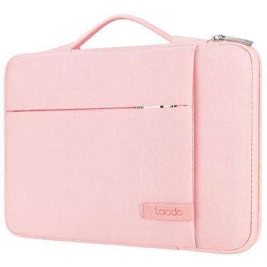 Imagem de Capa para notebook Lacdo 360, protetora 16", rosa