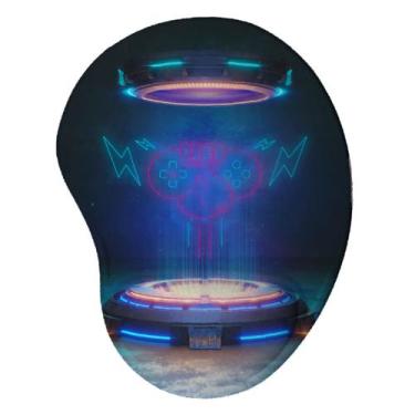 Imagem de Mouse pad Ergonômico Gamer Energy Oficial Geek Vip - Geek Vip , Azul