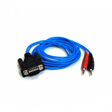 Imagem de Cabo Ibramed 105 para Neurodyn Esthetic 1 Canal com Pinos Banana 2 Fios Azul