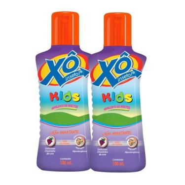 Imagem de Kit 2 Repelente Xô Inseto Kids Loção 100ml