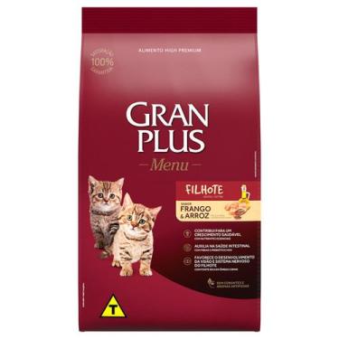 Imagem de Ração GranPlus Menu Gatos Filhotes Frango e Arroz 1Kg - GRAN PLUS