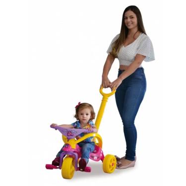 Motoca Triciclo Infantil Menina Motika - Lugo Brinquedos