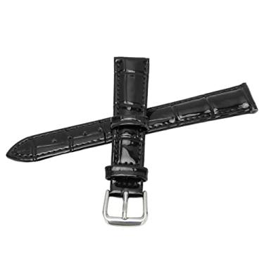 Imagem de Pulseira de fivela de alfinete, ilhós precisos de pulseira de relógio para relojoaria para casa(Preto)