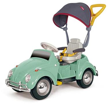Imagem de Carrinho de Passeio e Pedal, Infantil, Fusca Bubblecar Poliplac, Multicor
