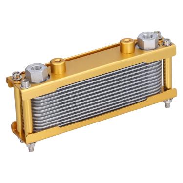Imagem de Refrigerador de óleo de bicicleta de trilha, refrigerador de óleo de motor de motocicleta aumentar a potência para motocicleta de 125cc-250cc para moto de sujeira