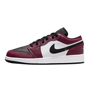 Imagem de Jordan Youth Jordan 1 Low SE DM0589 635 Dark Beetroot Roma Green - Size 6.5Y