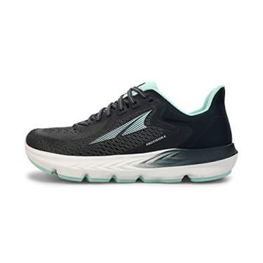 Imagem de ALTRA Women's AL0A5488 Provision 6 Road Running Shoe, Black/Mint - 6 W US