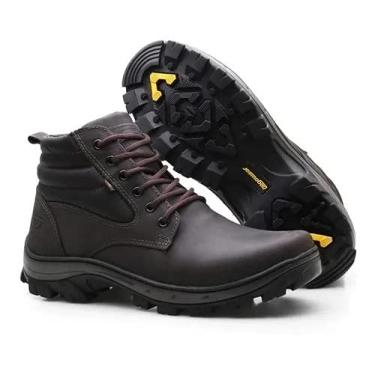 Imagem de Bota De Segurança Gogowear Com C.a 43.770 Epi Em Couro Picker Café (42, Café Picker)