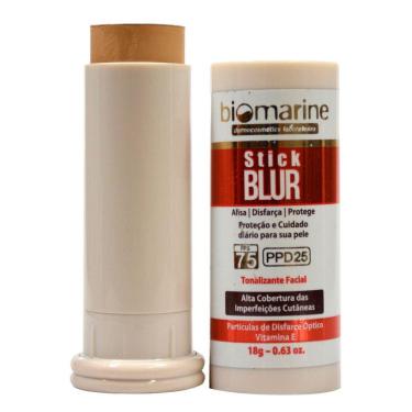Imagem de Biomarine Base Bastão Com Protetor Solar Stick Blur Fps 75 Ppd 25 Bronze 18G