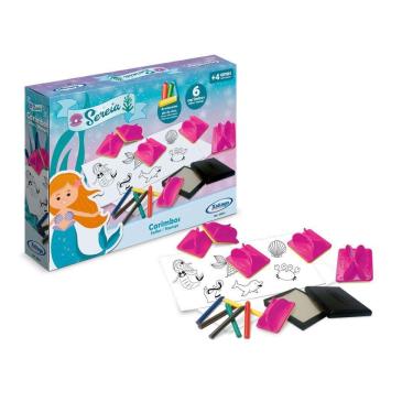 Imagem de Carimbos Sereia Xalingo Brinquedos