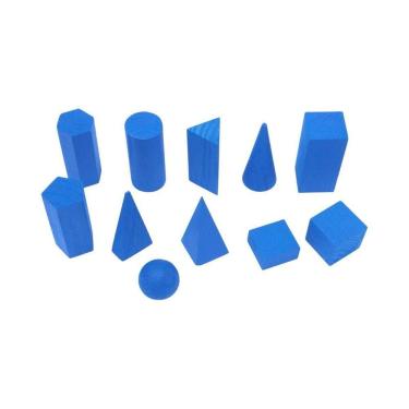 Imagem de Sólidos Geométricos Em Madeira 11 Peças - Jottplay - 4 Anos