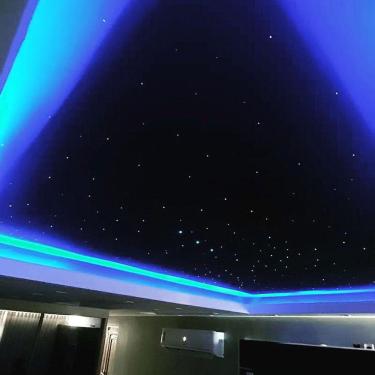 Imagem de Fibra Ótica Iluminação Kit Estrelas 500 Pontos Rgbw Controle