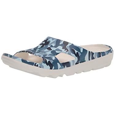Imagem de Spenco Chinelo feminino Sandálias, Camuflagem azul, 12