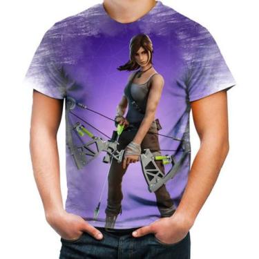 Imagem de Camisa Camiseta Lara Croft Tomb Raider Skin Fortnite Hd  2 - Estilo Kr