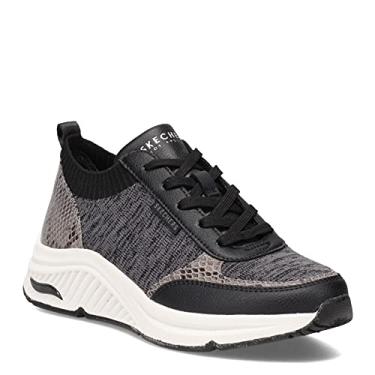 Imagem de Skechers Women's Street, Arch Fit: S-Miles - Slithering Steps Sneaker Black 5 M