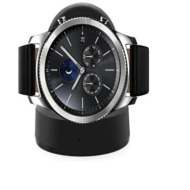 Imagem de Dock Carregador Marca 123Smart Compatível com Galaxy Watch 42mm R810 Ou 46mm SM-R800