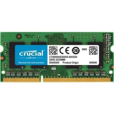 Imagem de Memória 4gb de Ram Crucial Para Notebook DDR3 1600mhz 1.5V